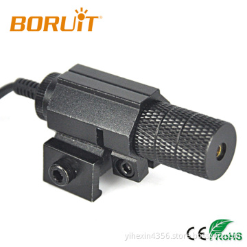 Boruit R28 650nm Gun Mount Hunting Search Light Red LED Mini Laser Light